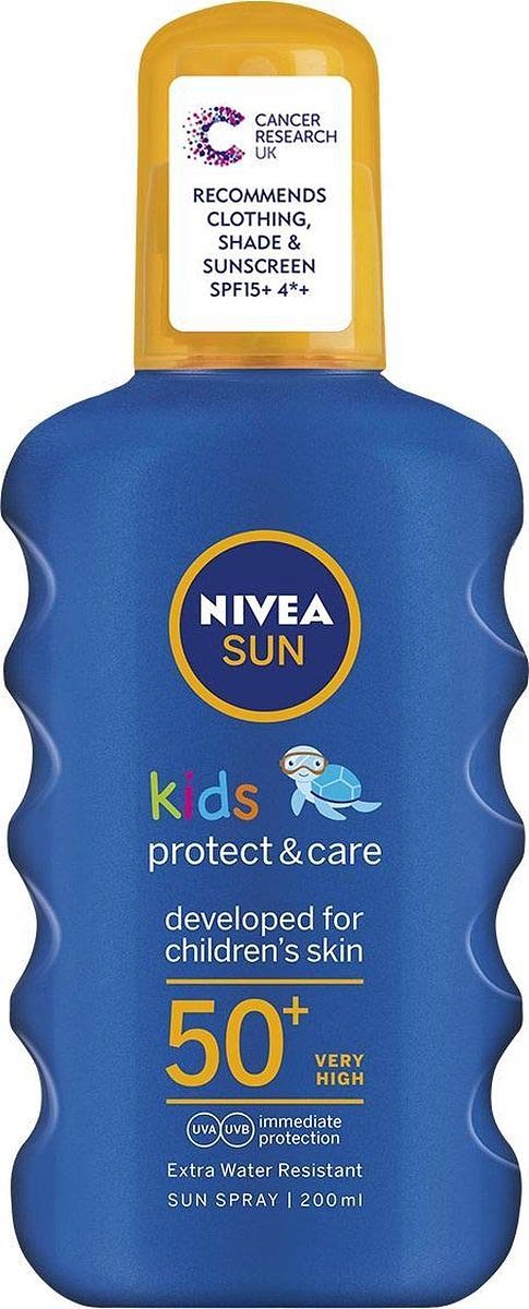 Nivea Sun zonnebrandcrème Kids SPF 50+, spray van 200 ml