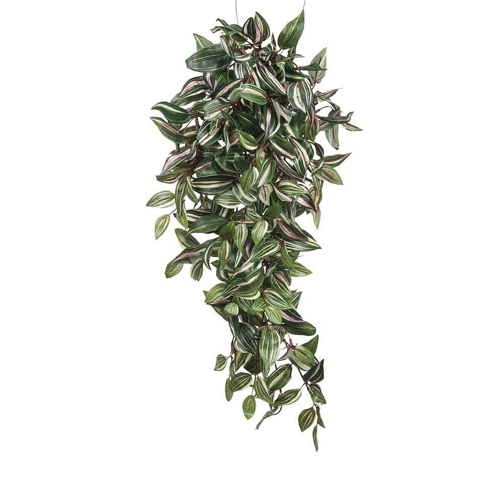 Mica Decorations Tradescantia Kunstplant -  80 x 30 x 15 cm - 2 Stuks