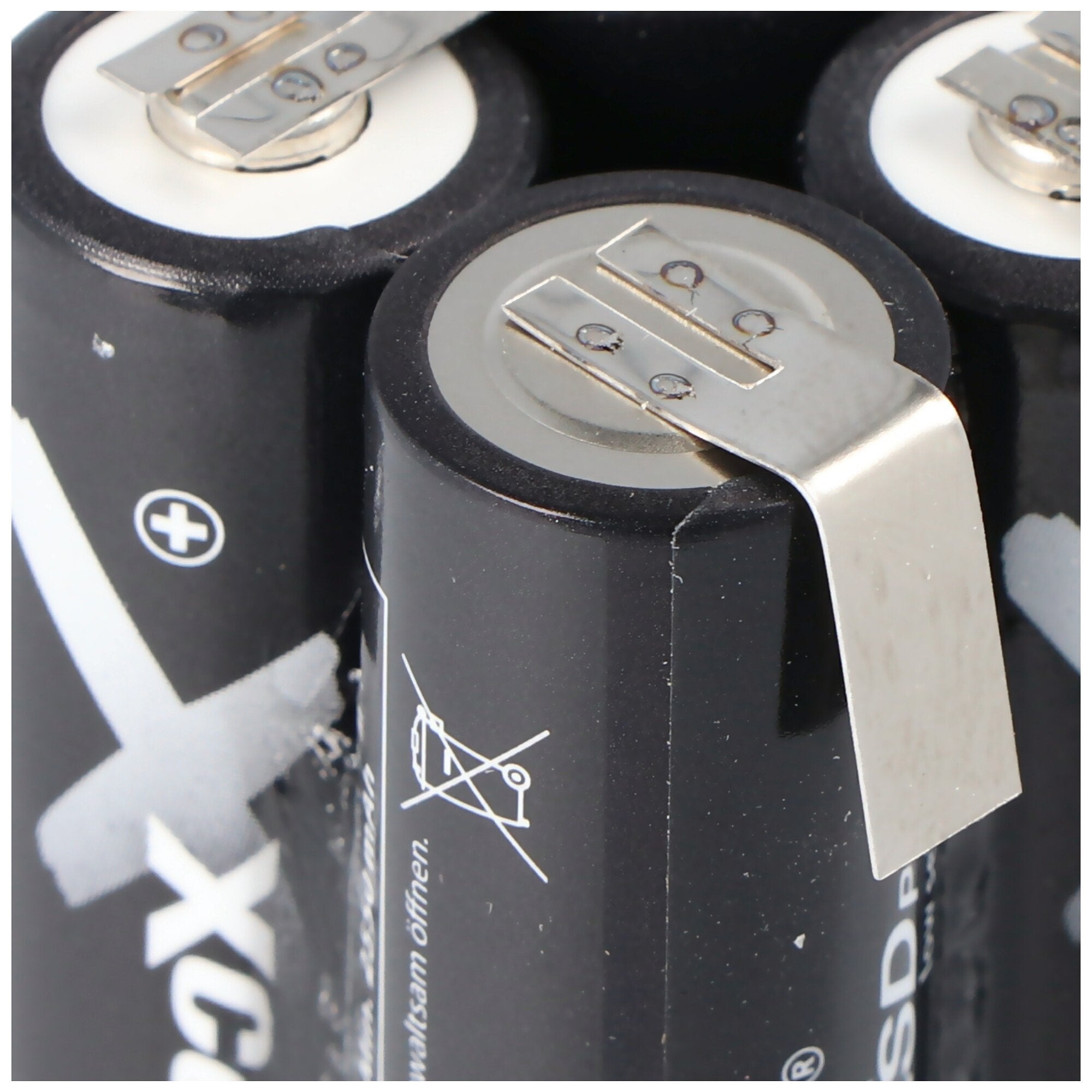4 x APFT2100-1 4-kubus Ni-MH Mignon AA-batterij 4,8 volt