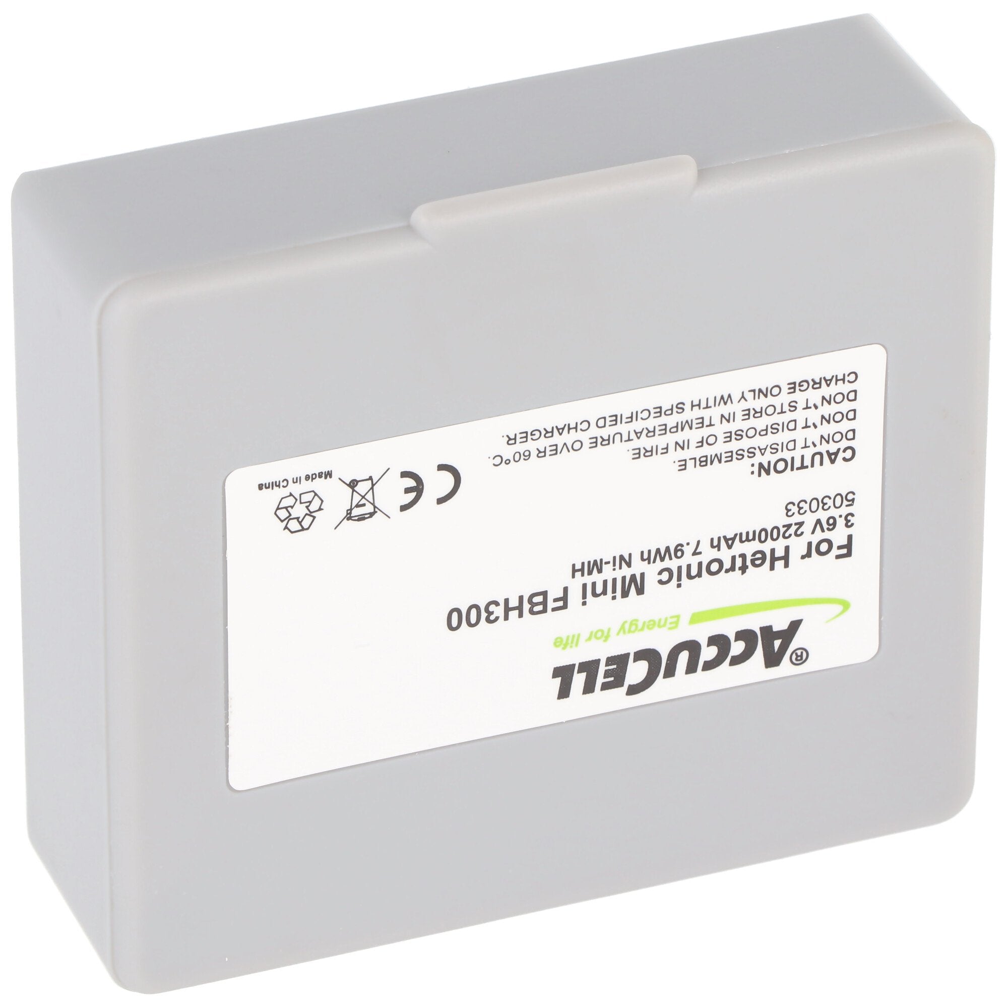 Batterij geschikt voor Hetronic NM13HA batterij 68300990, 68300600, FBH300 3.6 volt 2000-2200mAh