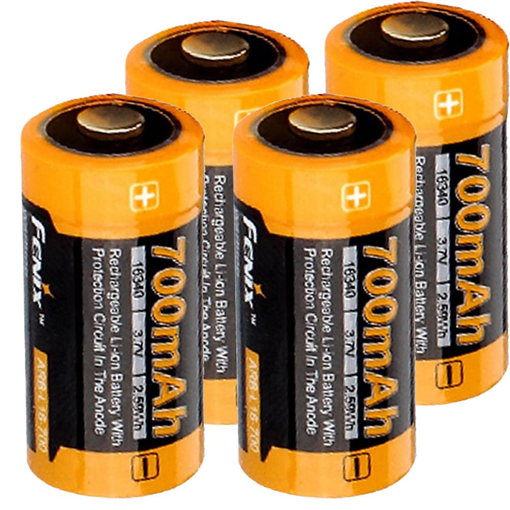 4 x Li-ion-batterijen met 3,7 volt, min. 700 mAh, meestal 760 mAh, max. 820 mAh capaciteit inclusief