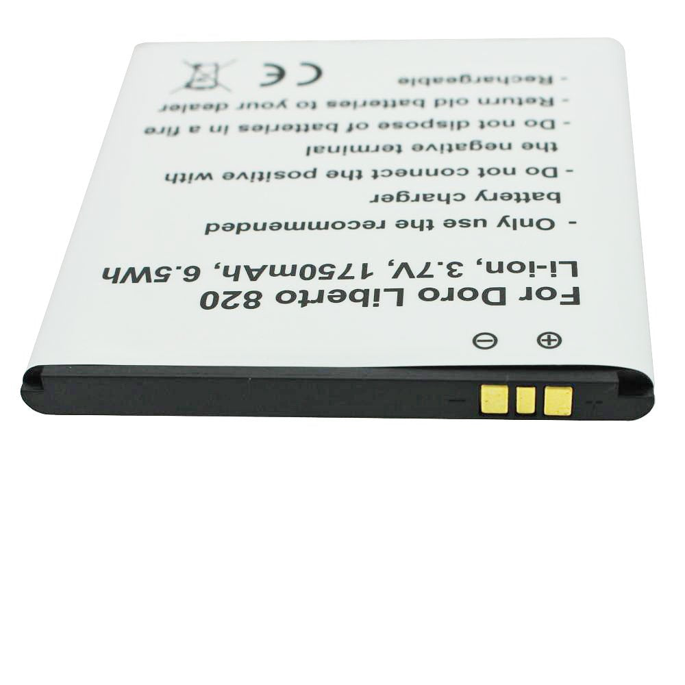 Battery suitable for the Doro Liberto 820 battery DBJ-1900A