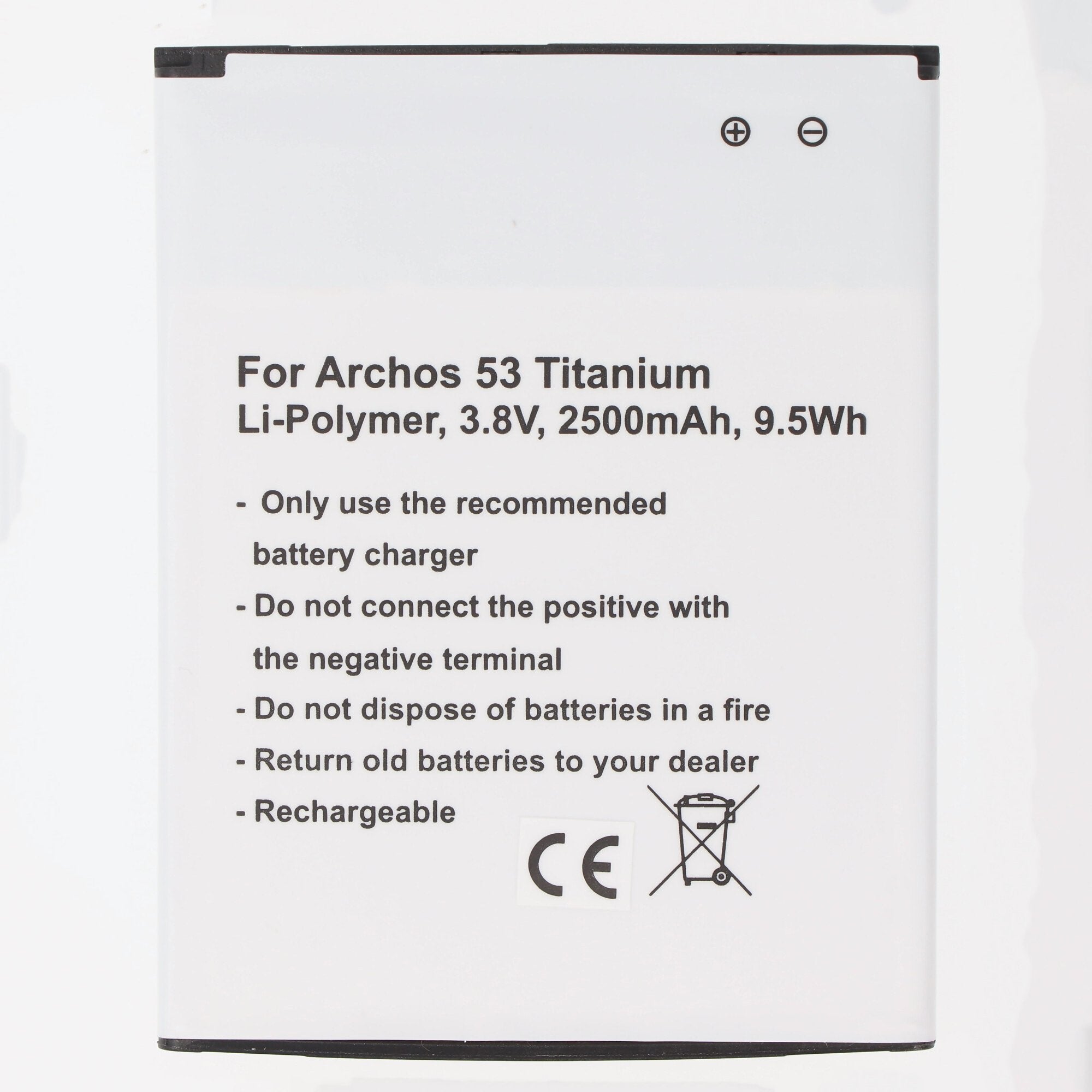 Battery suitable for the Archos 53 Titanium battery AC53Ti
