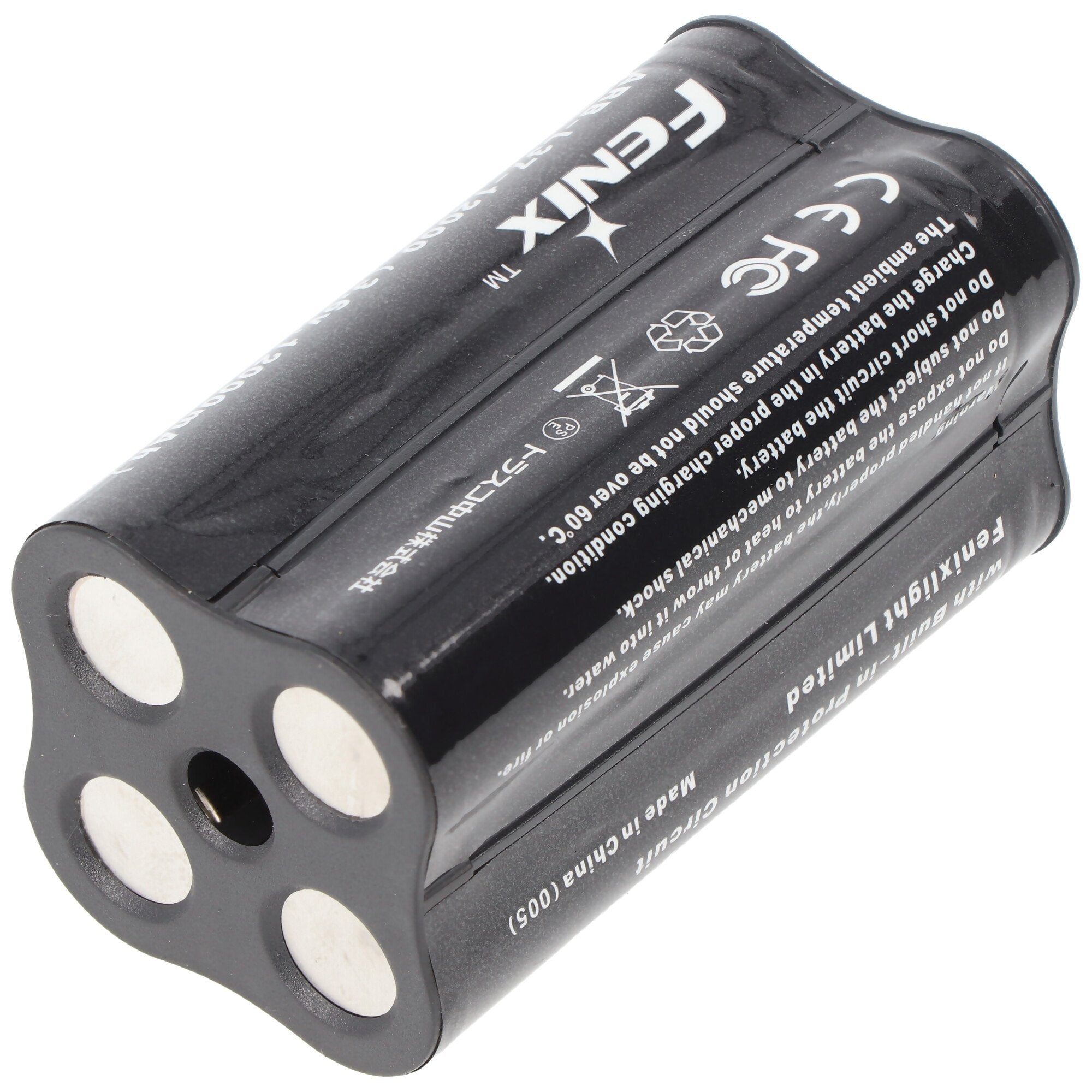 Batterij geschikt voor de Fenix LR40R LED-zaklamp, Fenix ARB-L37-12000 LiIon-batterijpakket voor LR4