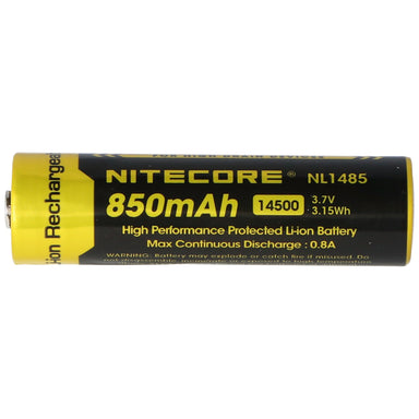 NiteCore Li-ion battery 14500 for LED flashlights NL147