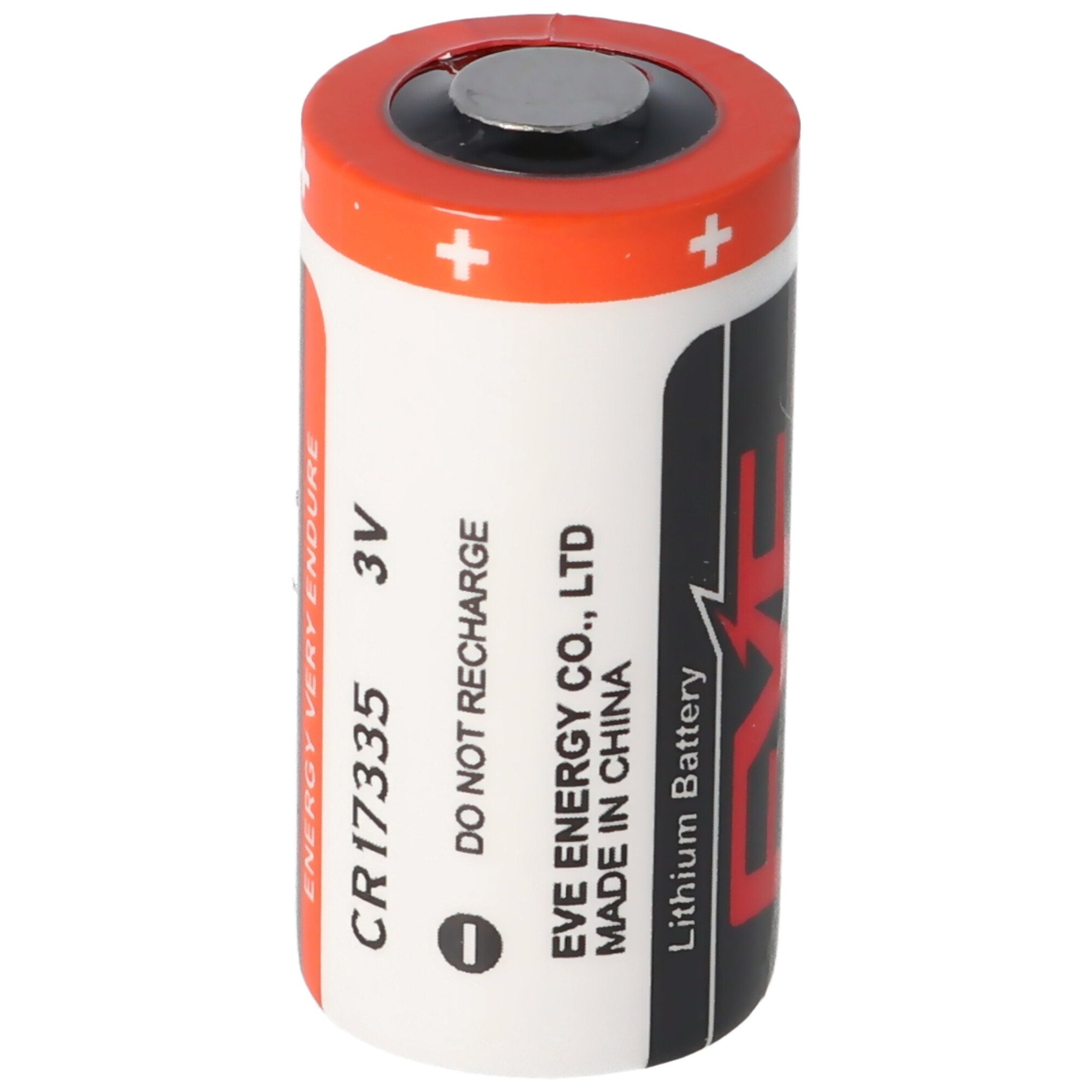 EVE CR17335 3V lithium battery typically 1500mAh