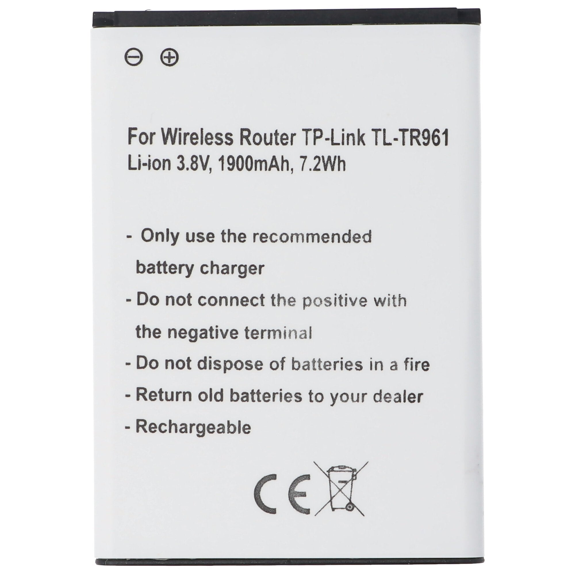 Batterij geschikt voor draadloze router TP-Link TL-TR961 batterij TBL-55A2550