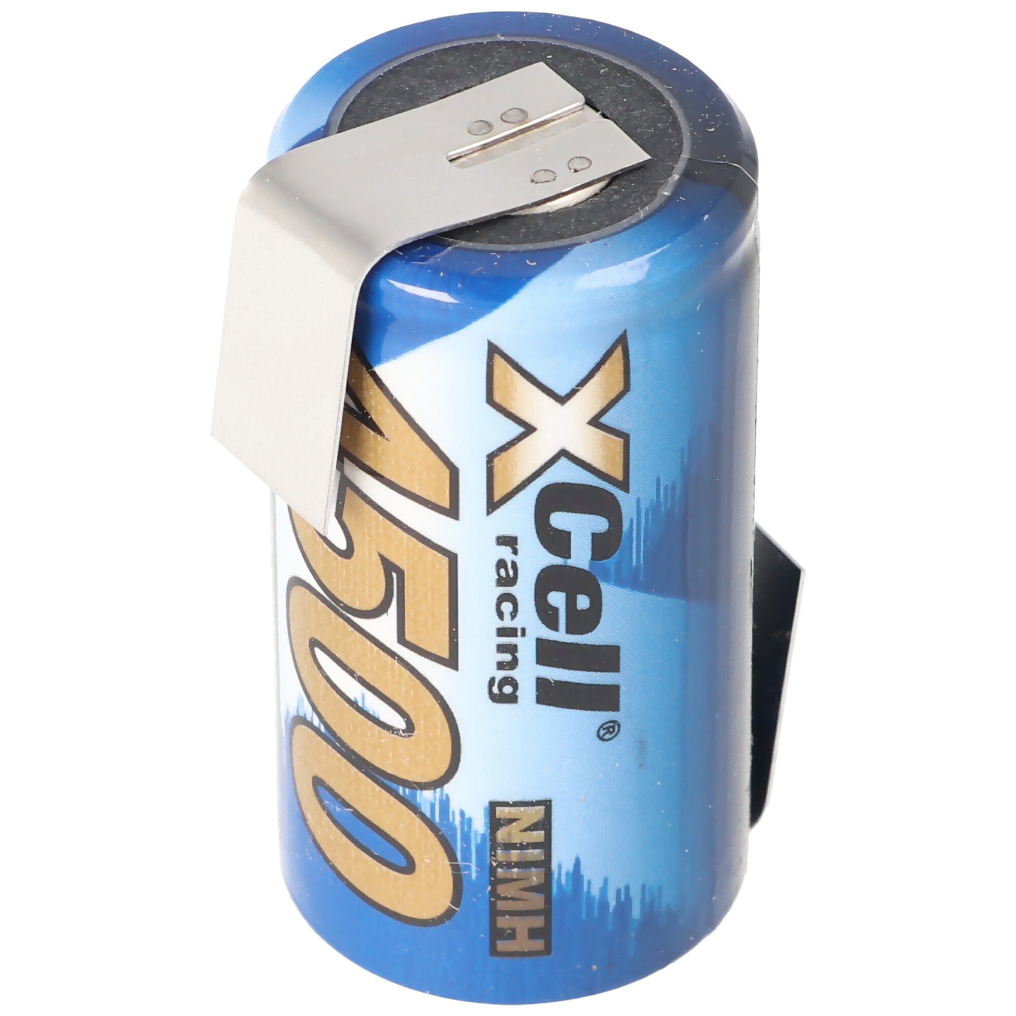 XCell 4500mAh Sub-C Ni-MH battery with Z-shaped solder tab