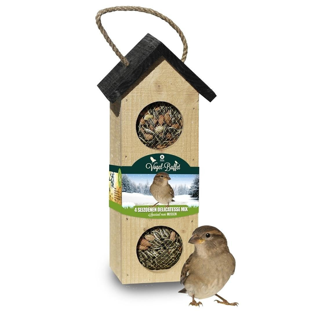Bird Buffet | bird food Chalet to hang | bird food for sparrows | 1x 200gr