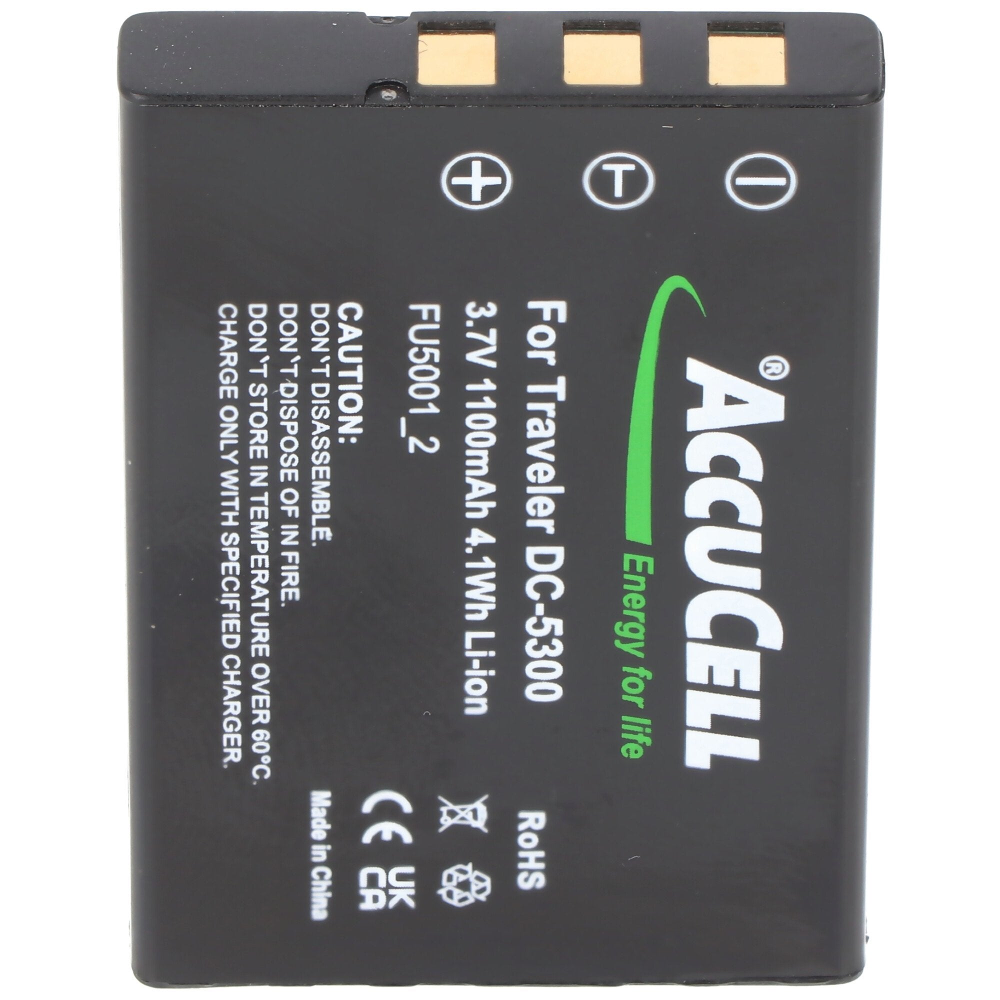 AccuCell-batterij geschikt voor Yaesu FNB-82LI, VX-2, VX-2E, VX-2R