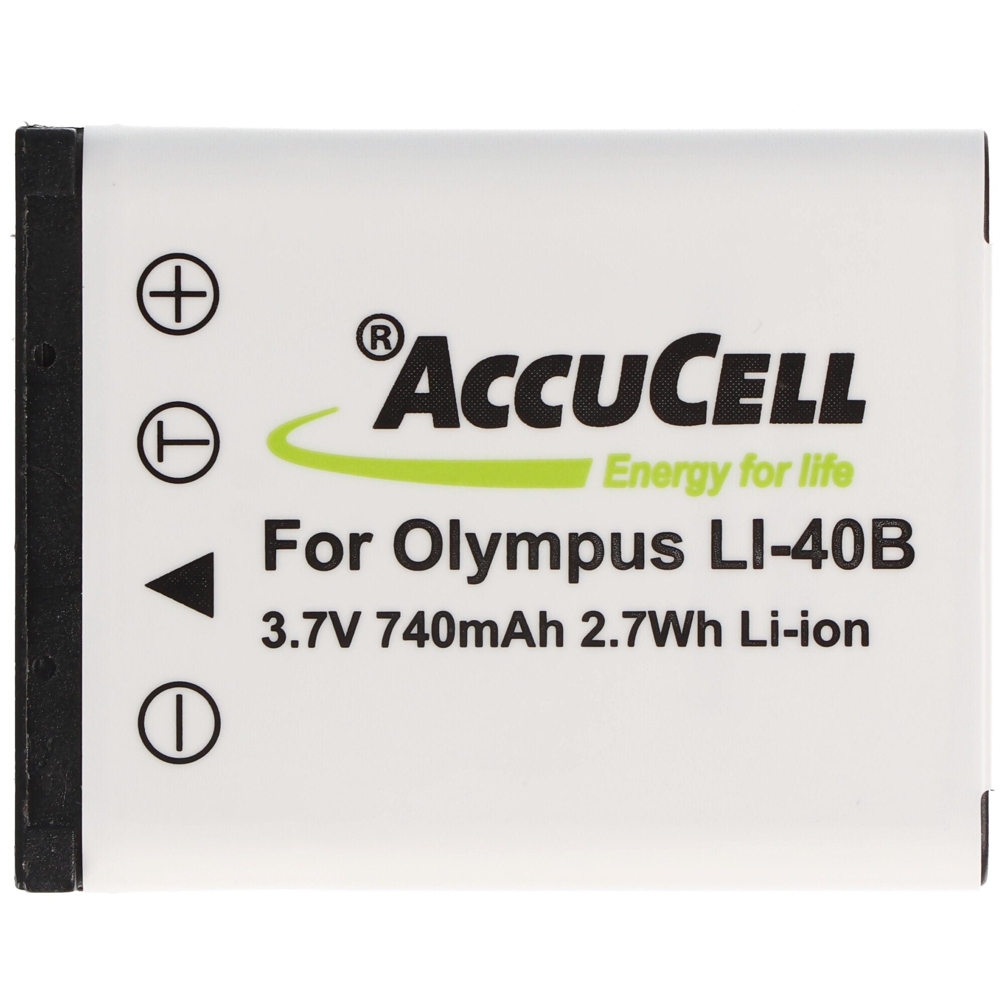 Battery suitable for Olympus LI-40B, D-630 Zoom, X-600, GE E 1486 TW