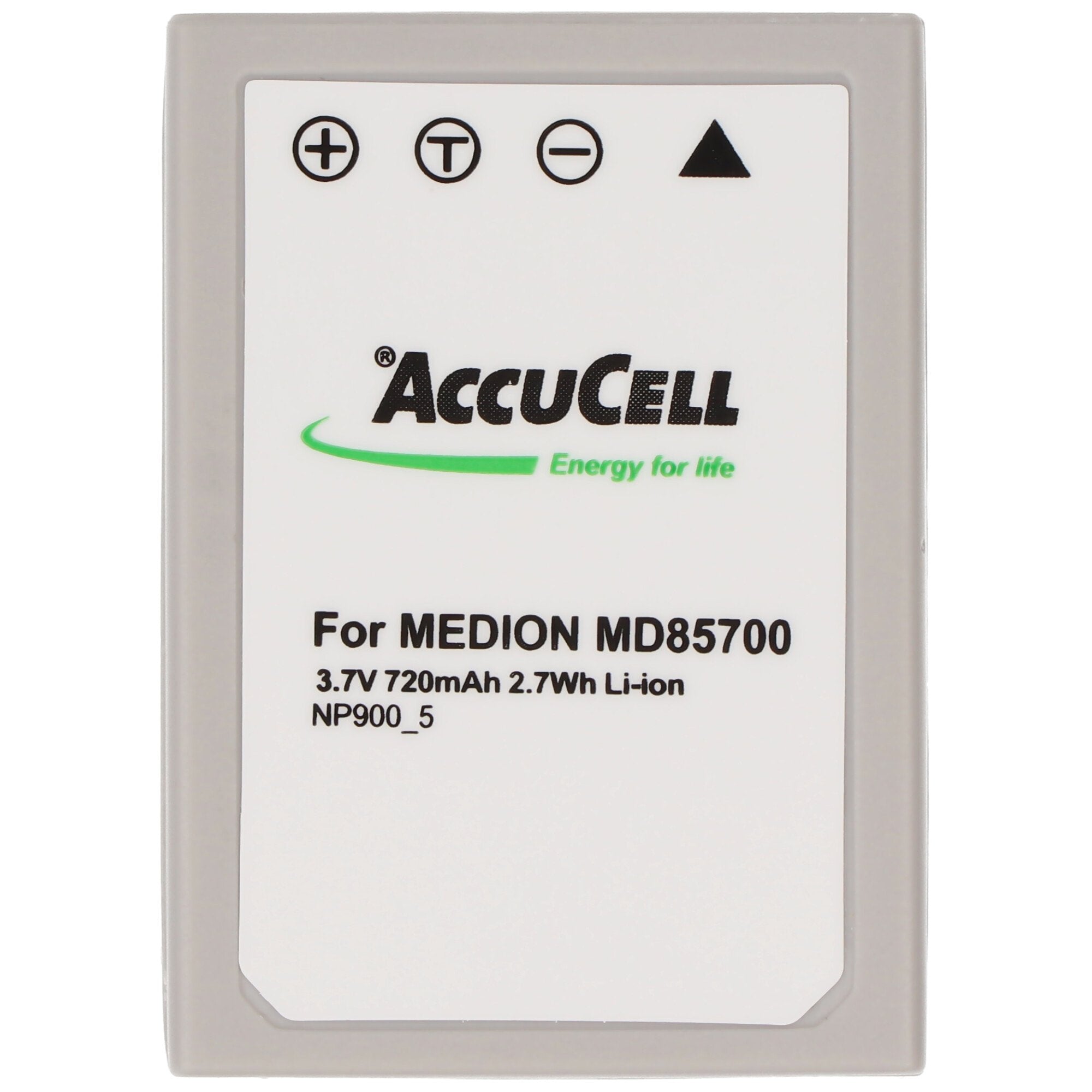 AccuCell battery suitable for Olympus LI-80B battery, T-100 battery