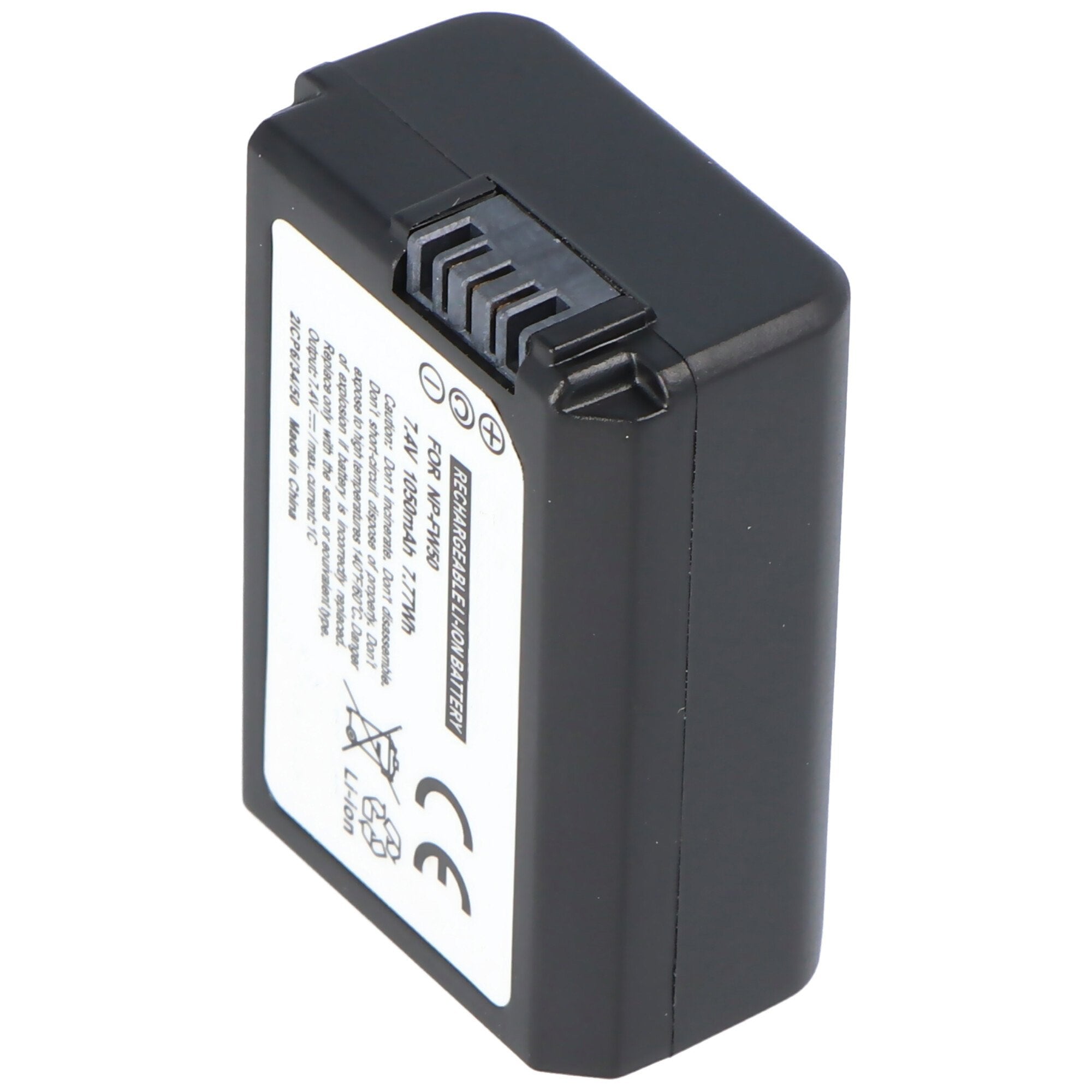 AccuCell-batterij geschikt voor Sony NP-FW50-batterij NEX-3, NEX-5, Alpha 55