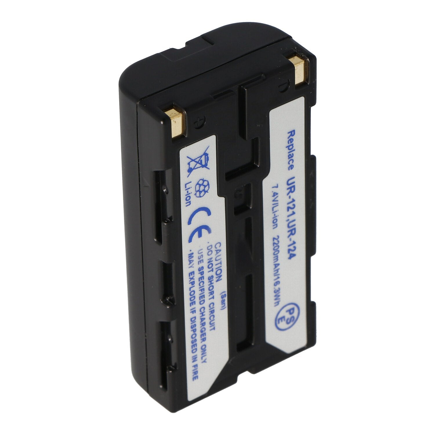 AccuCell-batterij geschikt voor Sanyo UR-121D, UR-124, IDC-1000Z