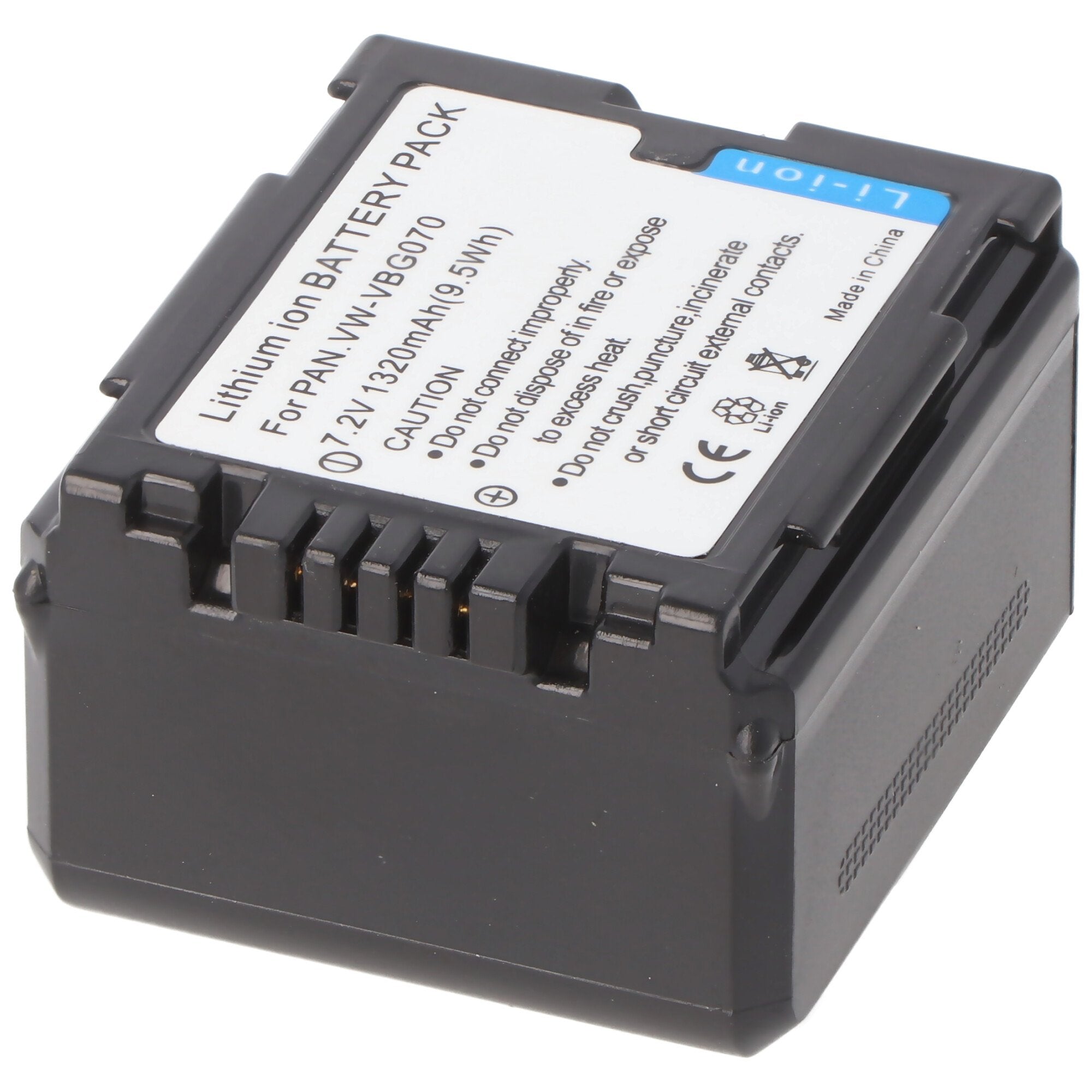 Battery suitable for Panasonic VW-VBG130 battery with current software