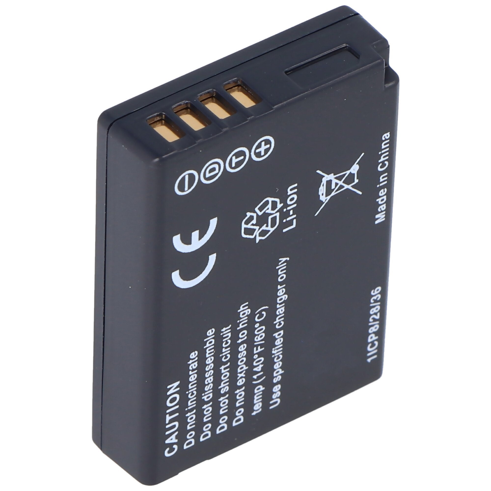 Battery suitable for Panasonic DMC-TZ10, DMW-BCG10, DMW-BCG10PP