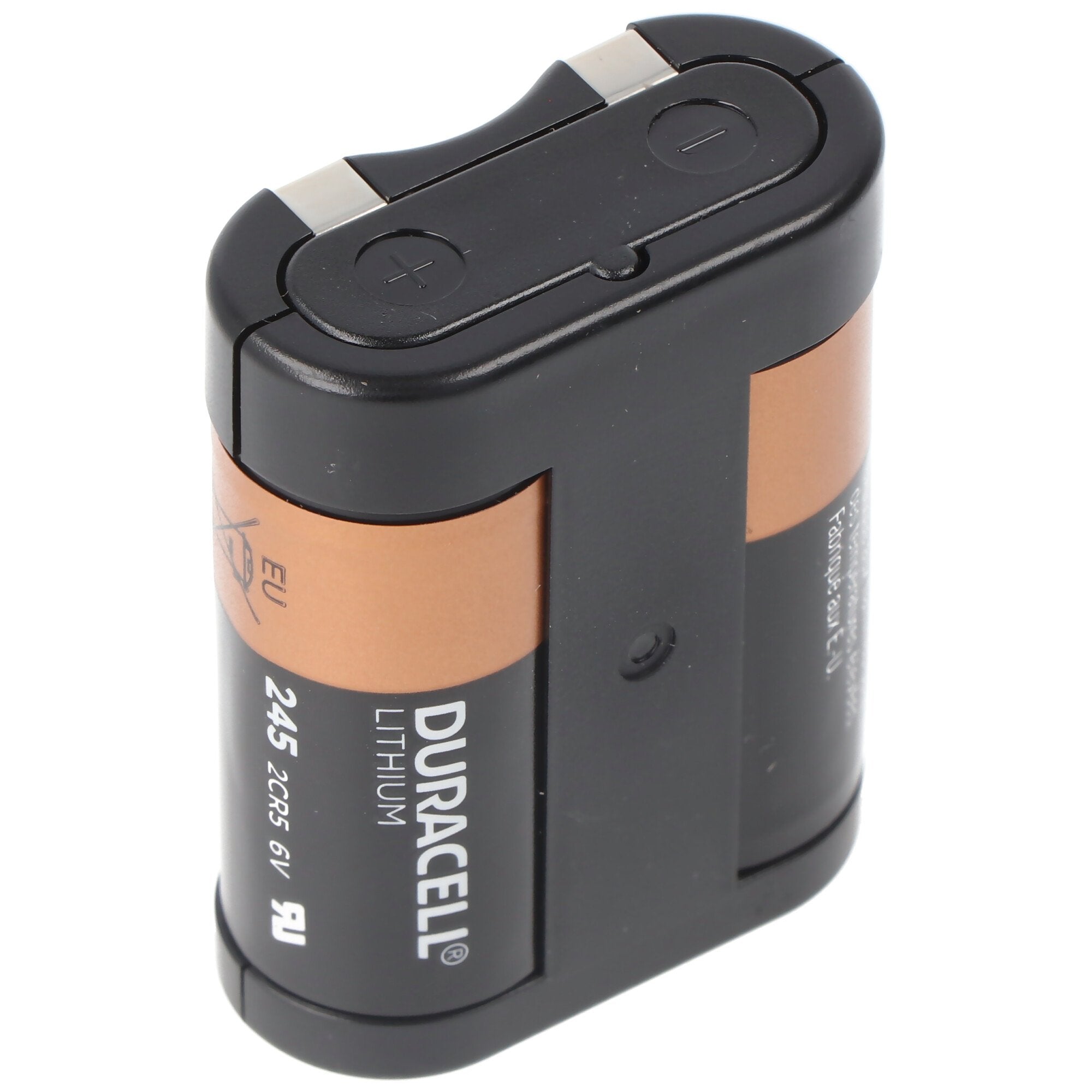 Duracell fotobatterij 2CR5 Ultra Lithium 6 volt met enkele blister van 1400 mAh