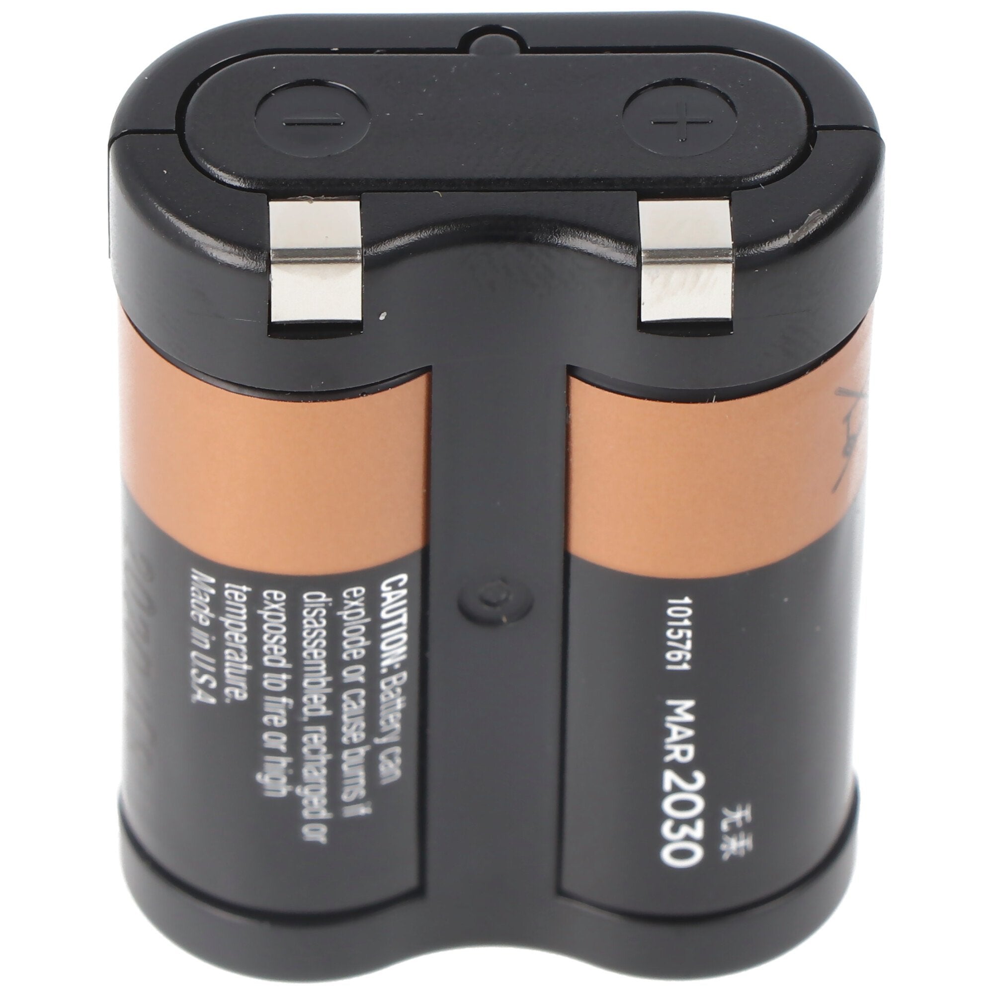 Duracell fotobatterij 2CR5 Ultra Lithium 6 volt met enkele blister van 1400 mAh