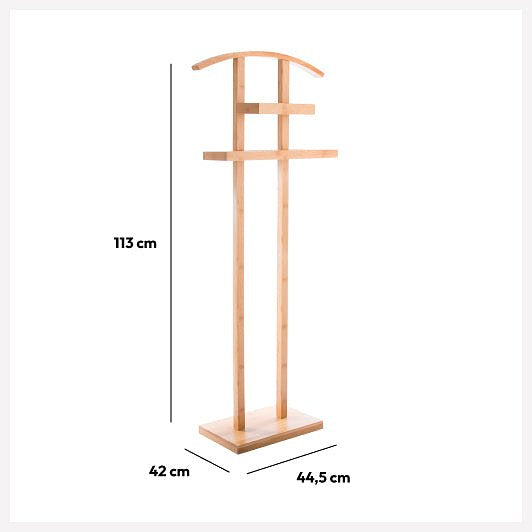 5Five Dressboy / Kledingrek / Handdoekrek - Bamboe - H113 cm