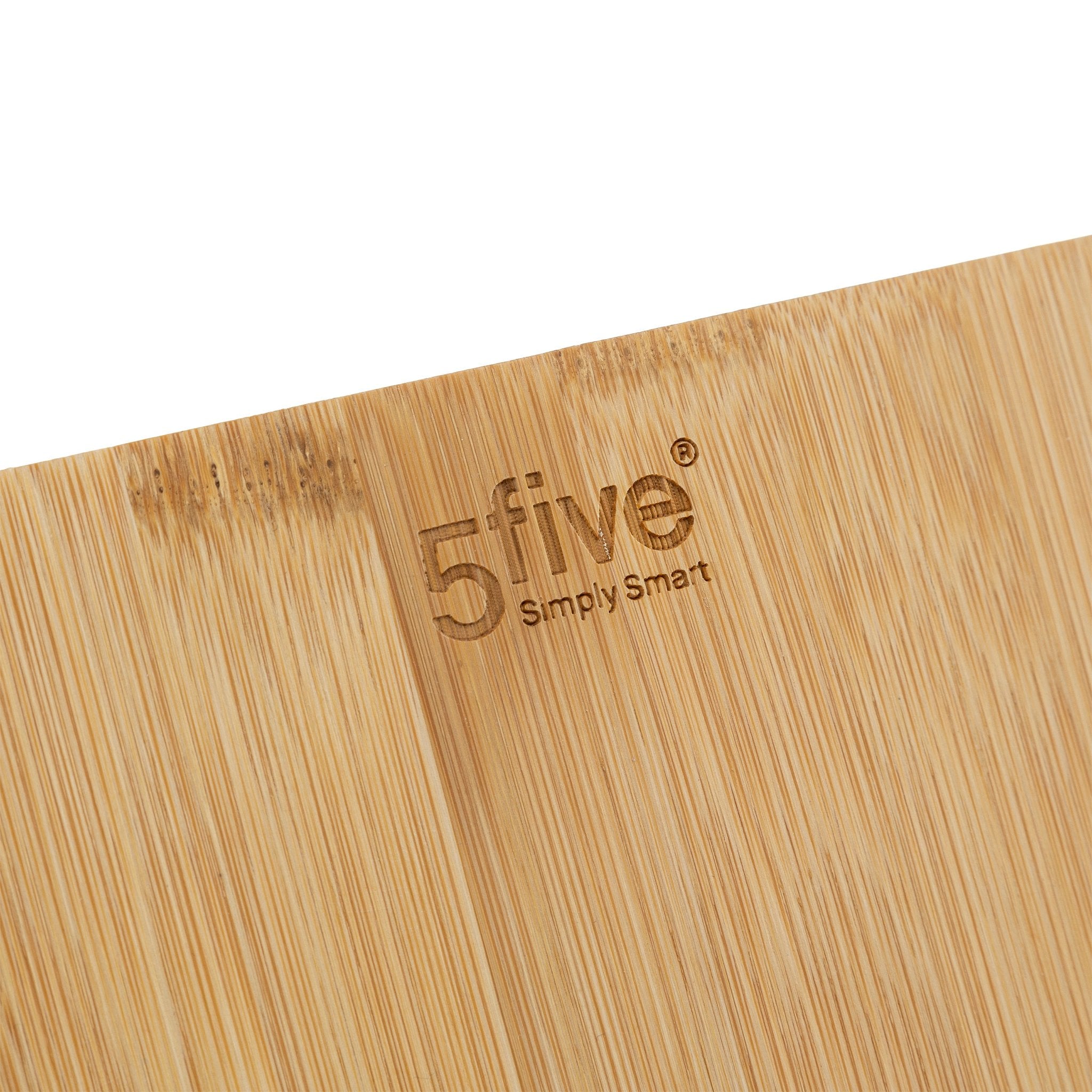5Five Bamboe kookboek- en tablethouder - Hout - Verstelbaar - Opvouwbaar