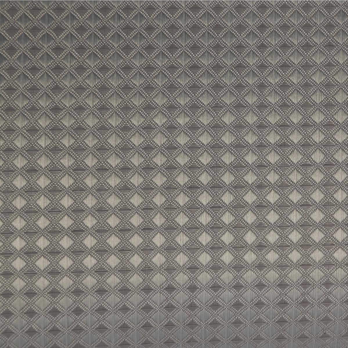 Atmosphera douchegordijn honinggraat effect taupe - 180 x 200 Cm - Met 12 ringen inbegrepen - Polyes