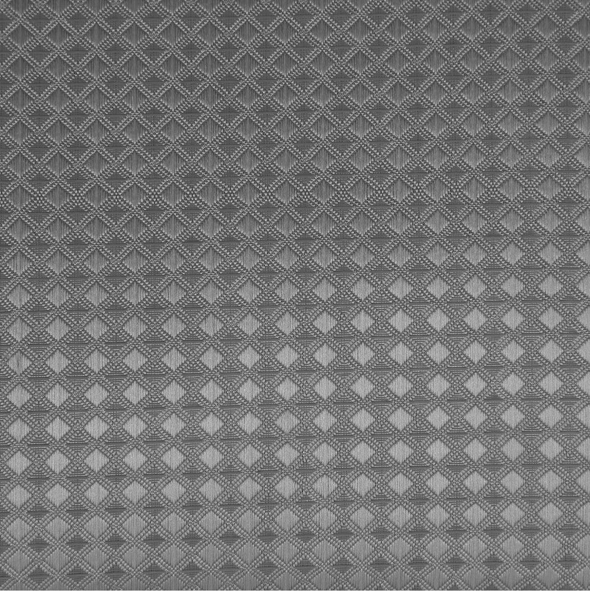 Atmosphera douchegordijn honinggraat effect grijs - 180 x 200 Cm - Met 12 ringen inbegrepen - Polyes