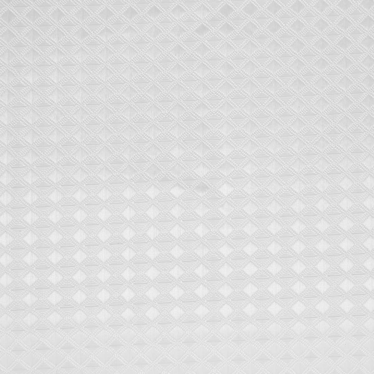 Atmosphera douchegordijn honinggraat effect wit - 180 x 200 Cm - Met 12 ringen inbegrepen - Polyeste