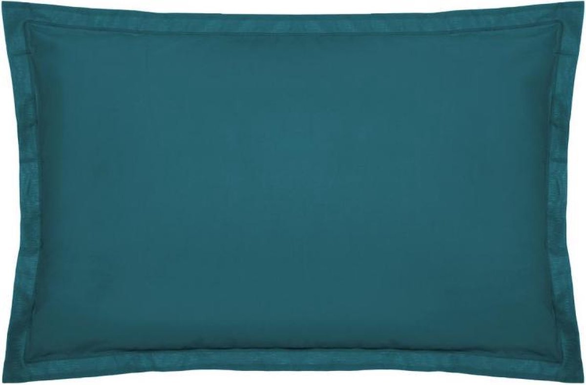 Atmosphera Katoen kussensloop - Set van 2 stuks - 50x70cm - Turquoise