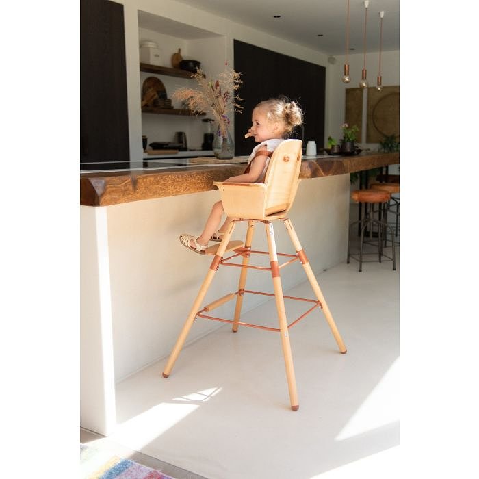 Childhome Evowood Chair Natural/Rust