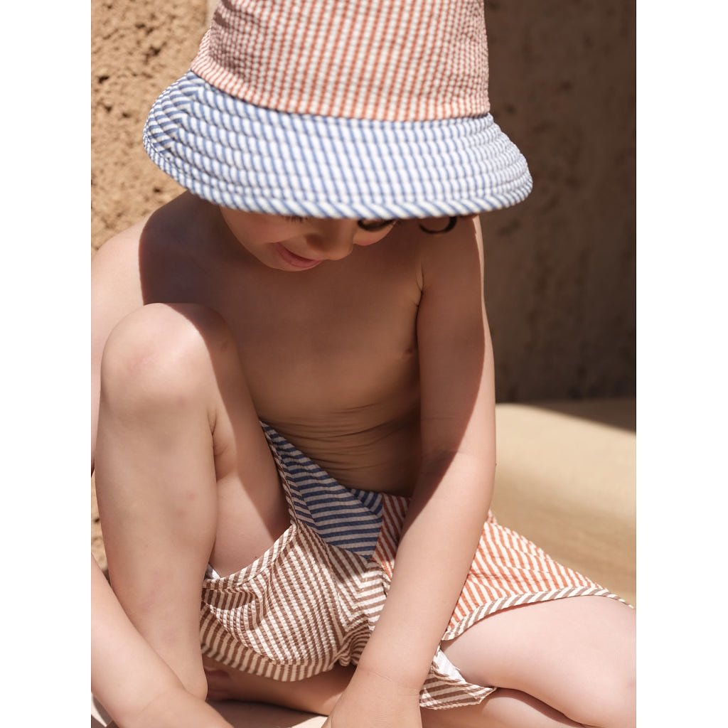 Konges Sløjd Asnou zwemshort kind - Multi stripe 18M