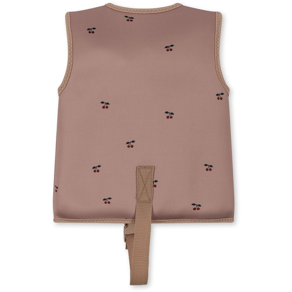 Konges Sløjd Neopreen Float Vest/Zwemvest/Drijfvest - Cherry 4-6 jaar