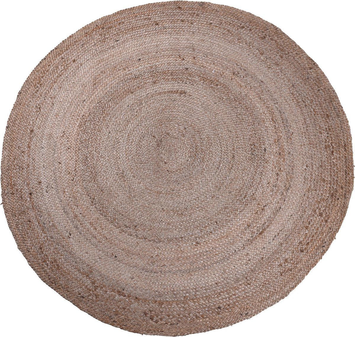 Tapijt rond 150 cm gevlochten jute - vloerkleed - vloerkleden -prachtig jute ronde tapijt - bohemien