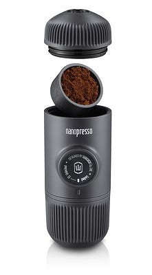 Wacaco Nanopresso Black - portable espresso machine incl. hardcase - espresso to go