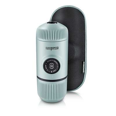 Wacaco Nanopresso Artic Blue - portable espresso machine incl. hardcase - espresso to go