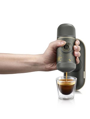 Wacaco Nanopresso - portable espresso machine - incl. beschermhoes - Dark Soul Grey