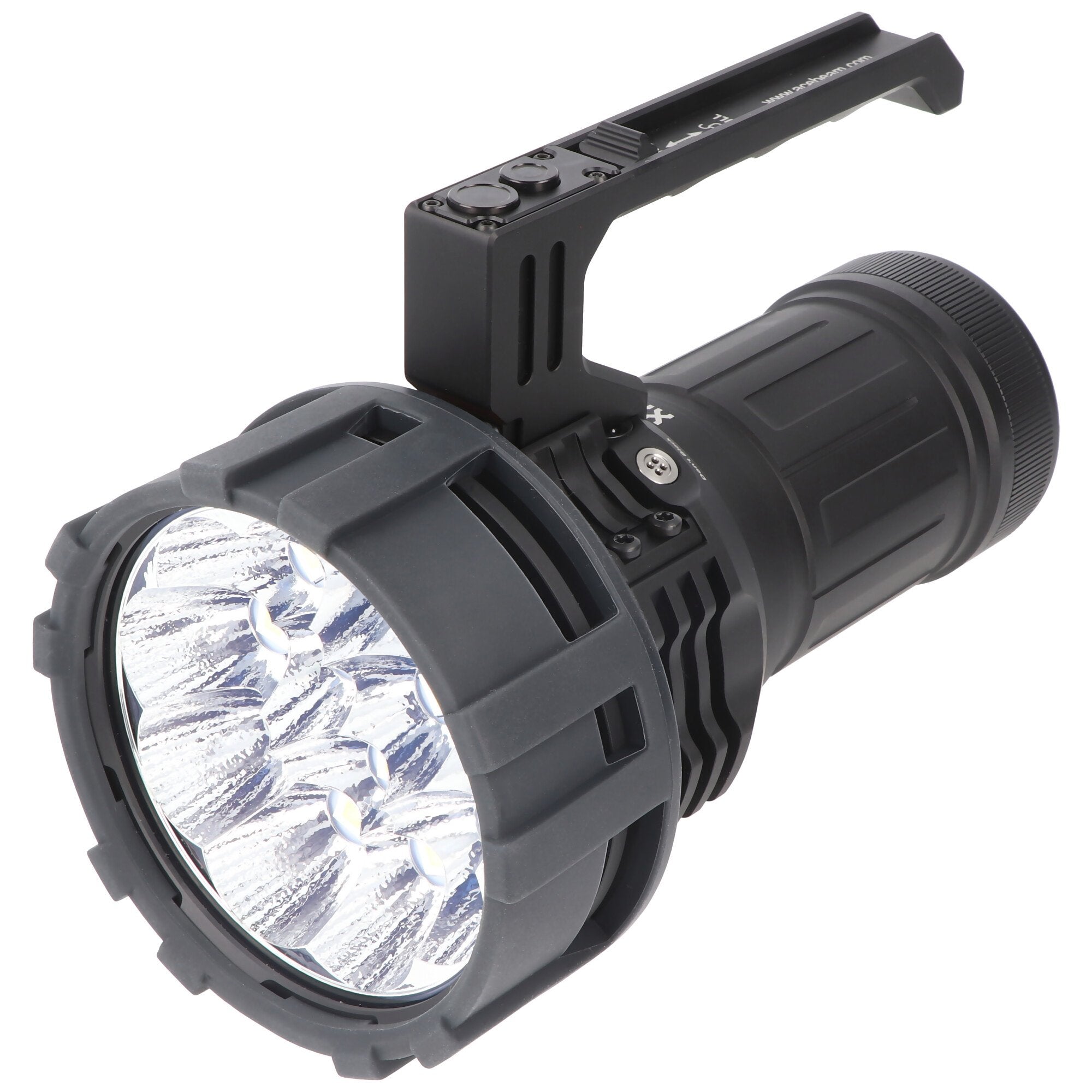 AceBeam X75 CREE XHP 70.3 LED met 67.000 lumen lichtsterkte 1300 meter bundelbereik, inclusief accu,