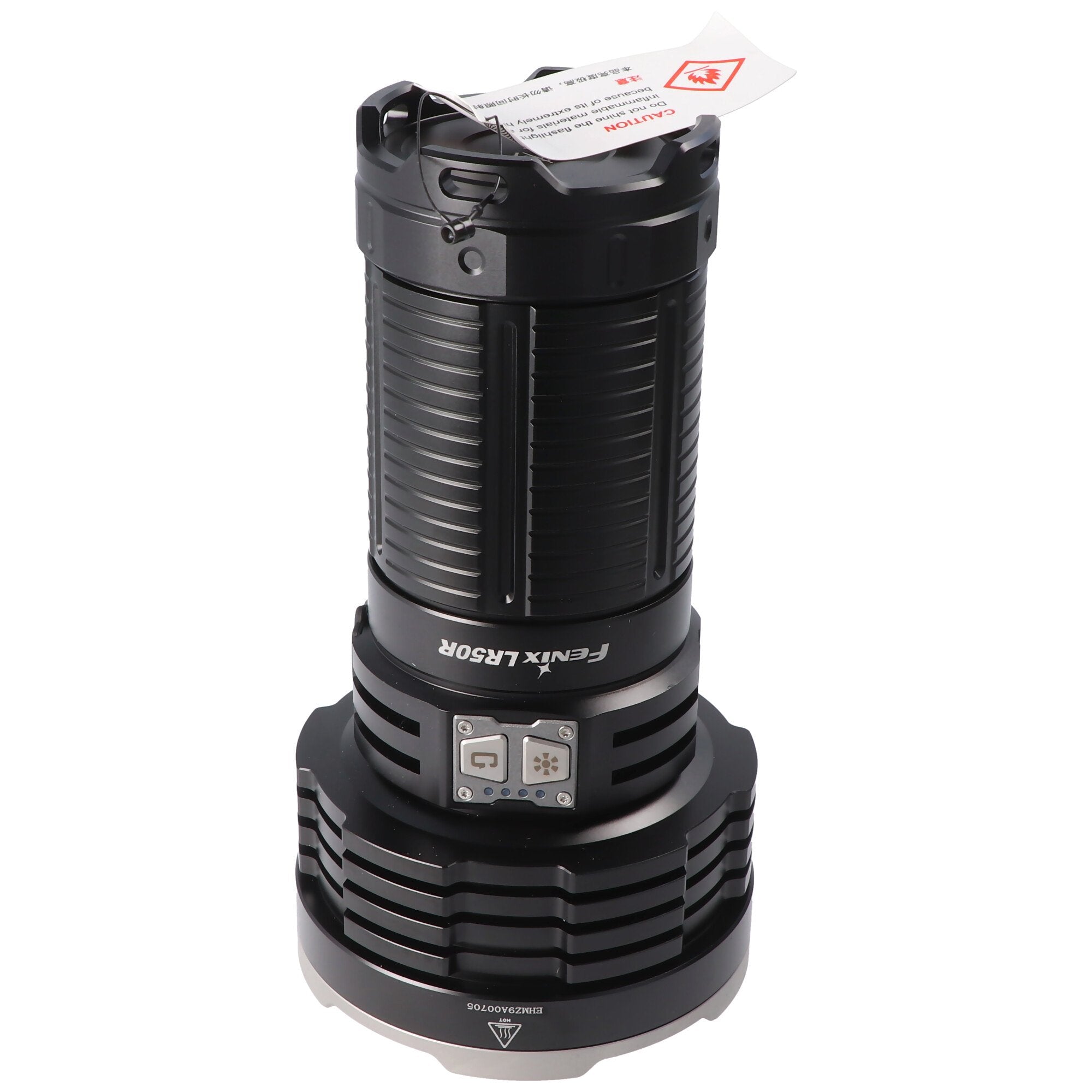 Fenix LR50R LED torch TK75, 12000 lumens, 950 meters range, USB-C charging port, power bank function