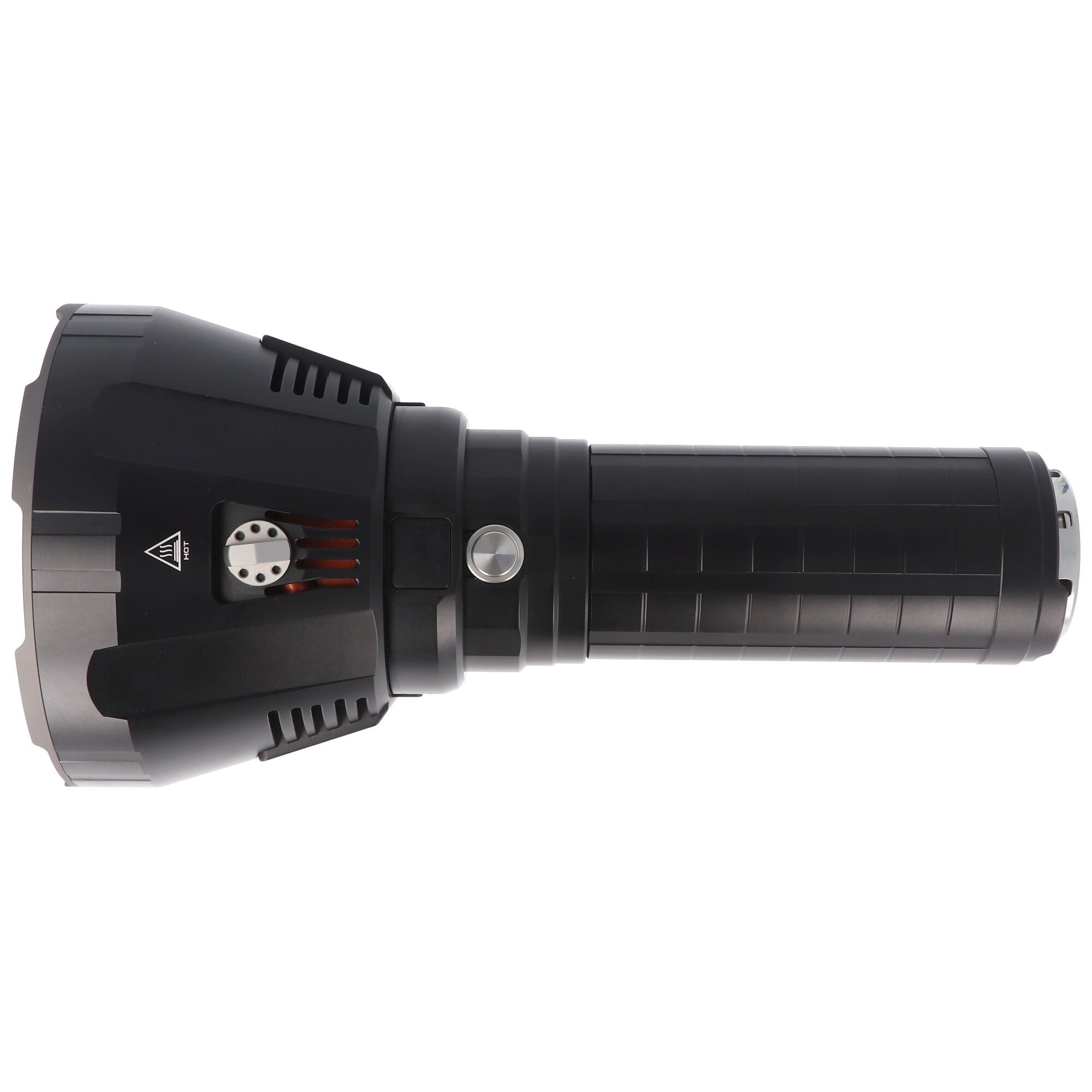 100,000 lumens Imalent MS18 LED flashlight with max. 100,000 lumens, including battery and charger