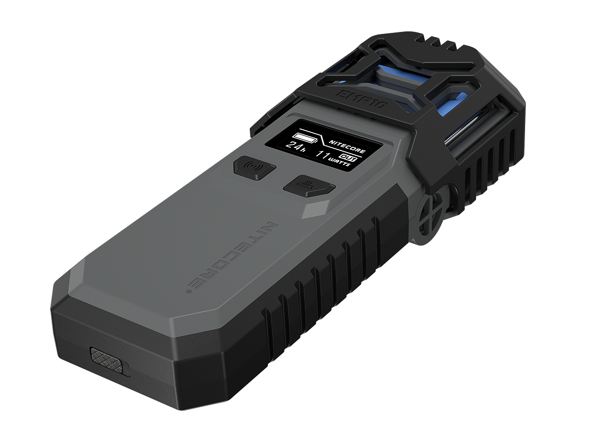 Nitecore EMR10, mobile mosquito repellent, including 2x NL2150 batteries, with power bank function,