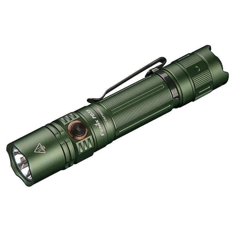 Fenix PD35 V3.0 LED-zaklamp, speciale versie Tropic Green, max. 1700 lumen, SFT40 LED, inclusief ARB