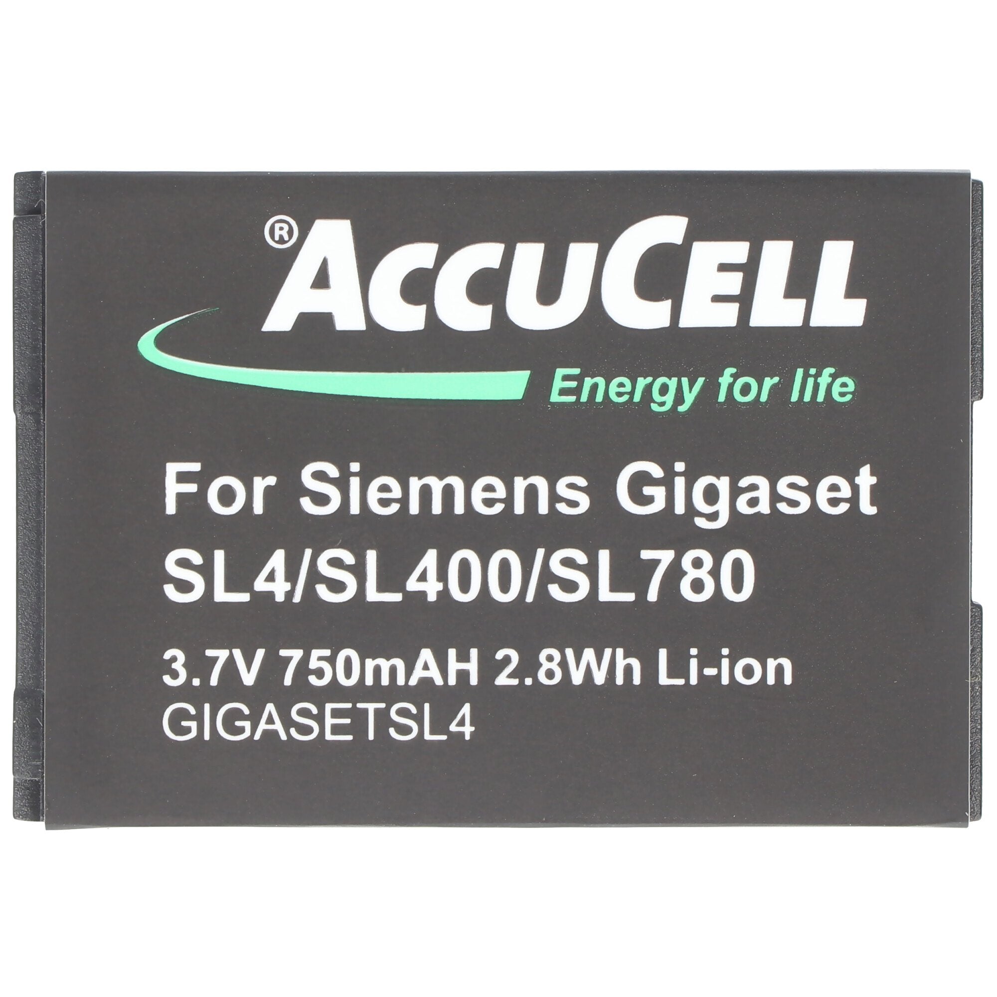 AccuCell-batterij geschikt voor Siemens SL4, SL400, SL78, SL780, SL785, SL788