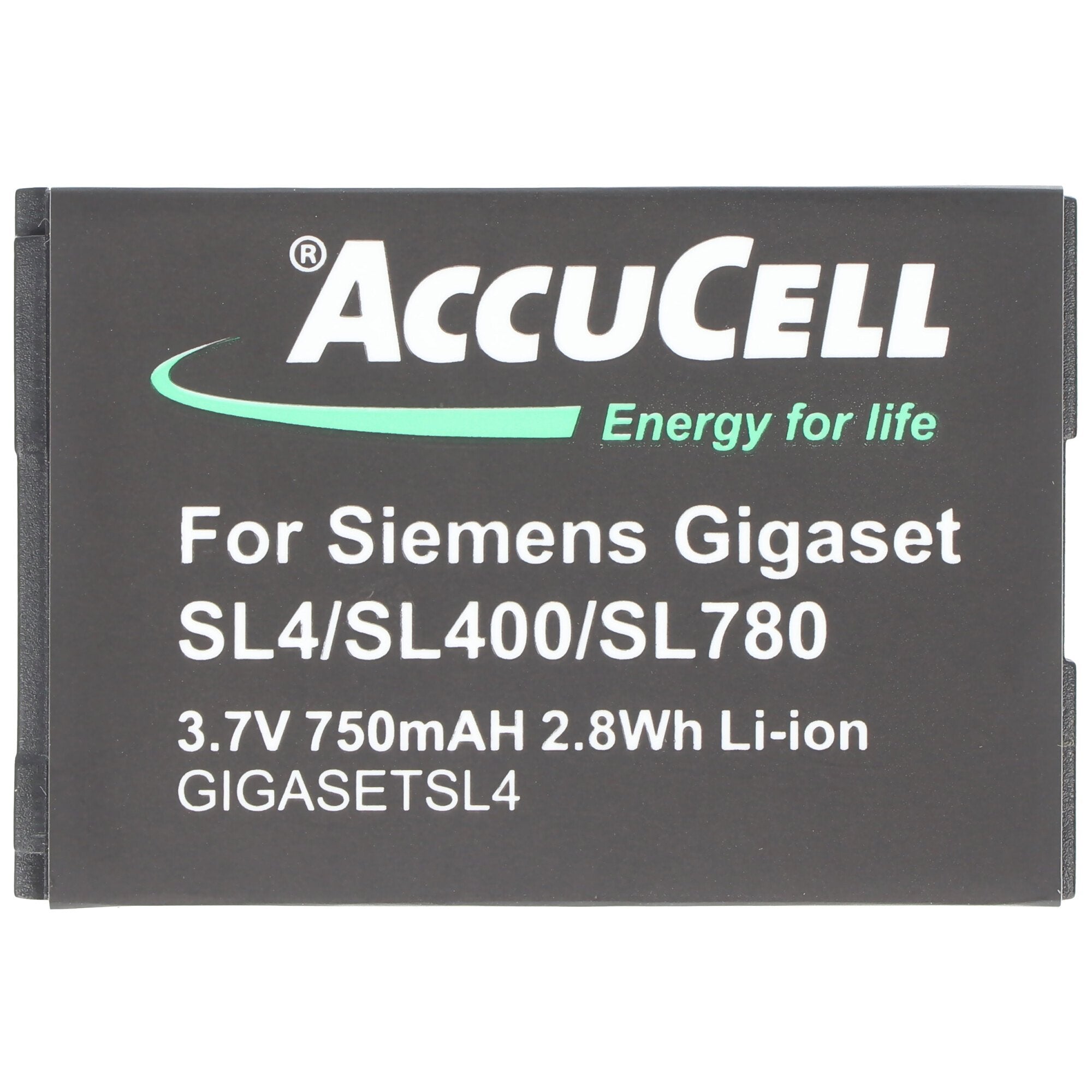 AccuCell battery suitable for Siemens SL4, SL400, SL78, SL780, SL785, SL788