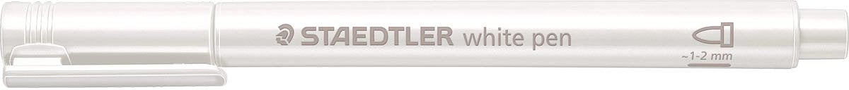 Staedtler marker Metallic 8323, wit 10 stuks