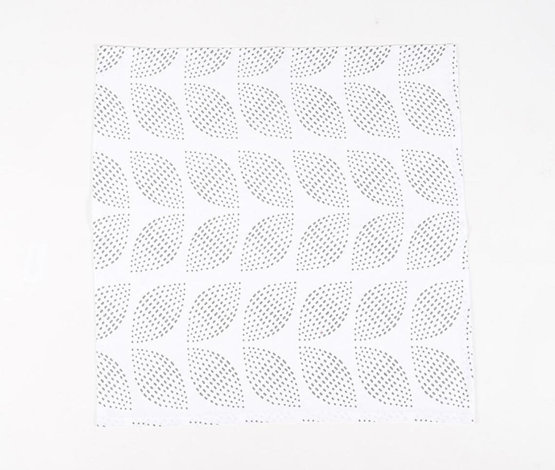 Leaf Printed Table Napkins (Set of 4)