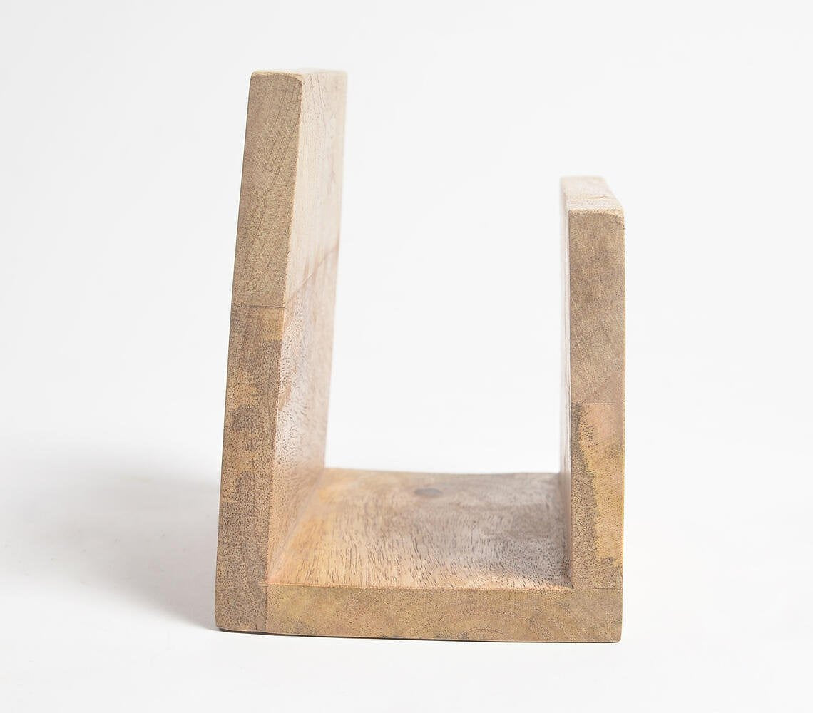 Mango Wood Classic Napkin Holder