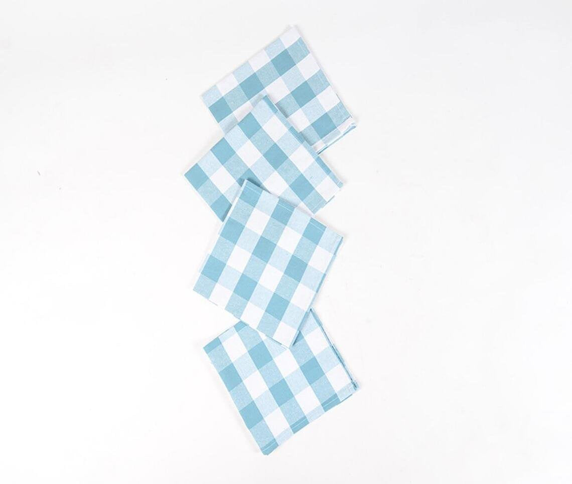 Set of 4 - Yarn-Dyed Table Napkins