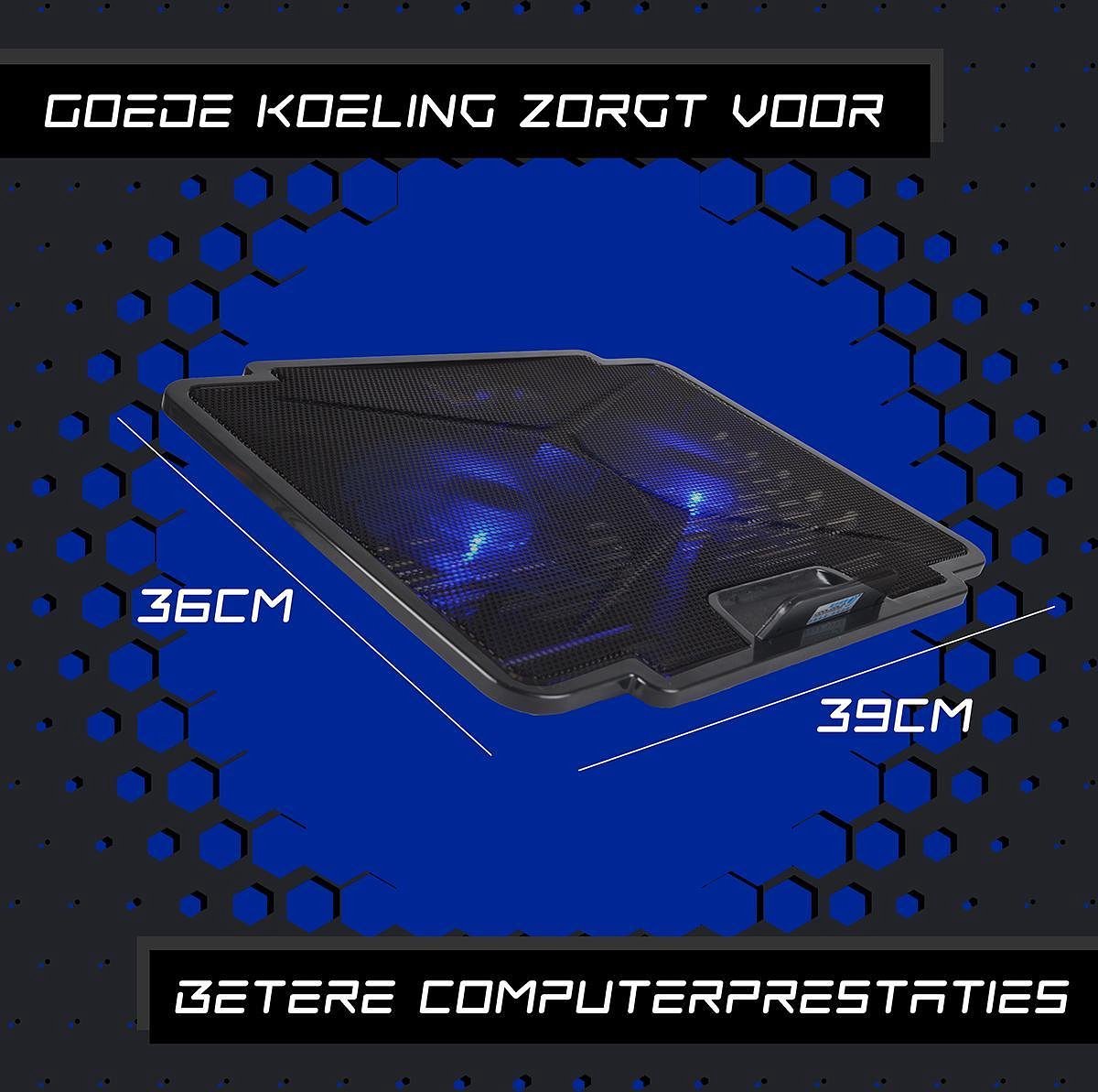 CoolCold K24 - Laptop Koeler - "15,6 Inch - K24