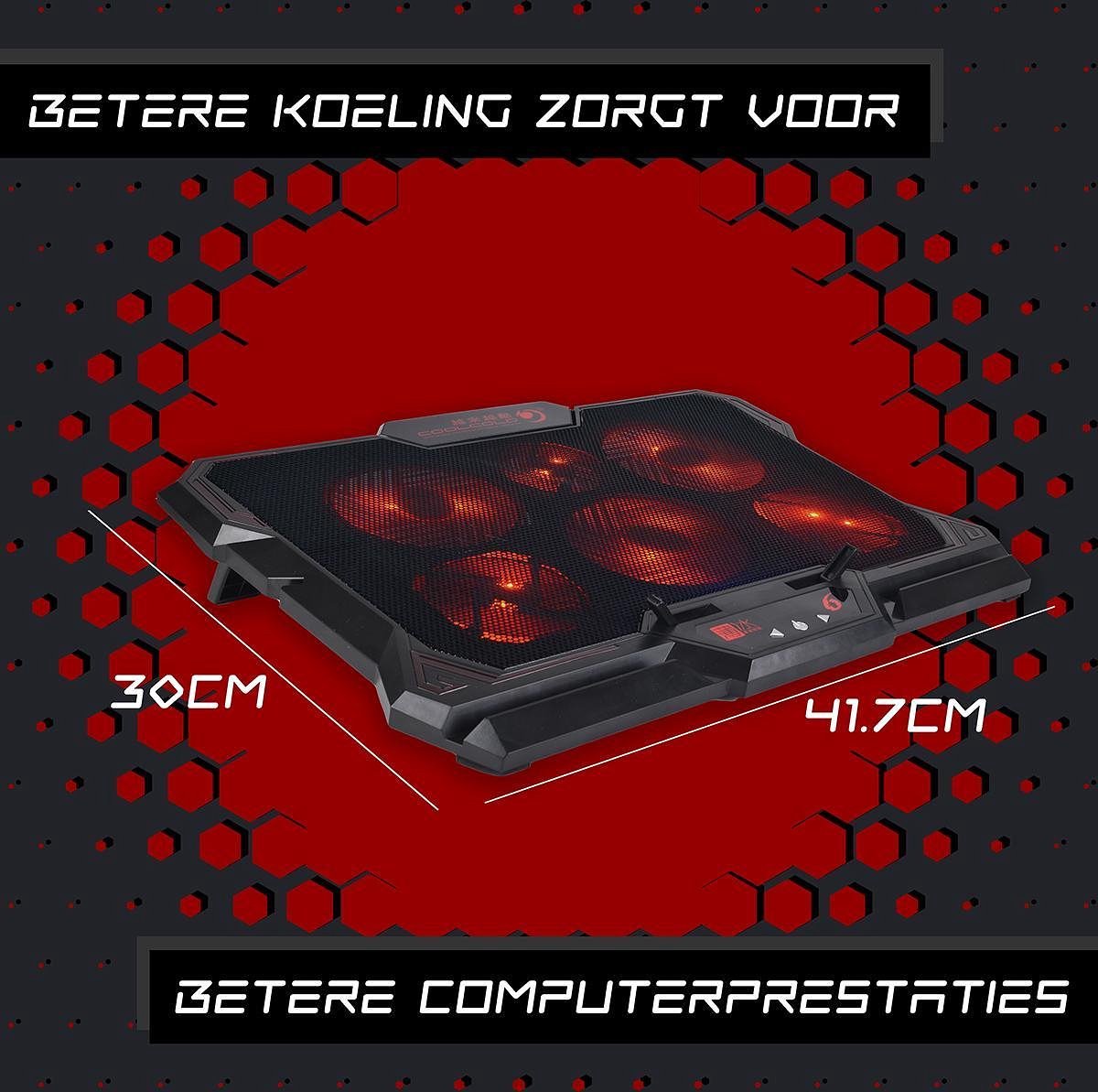 CoolCold Laptop Koeler - 17 Inch - K38