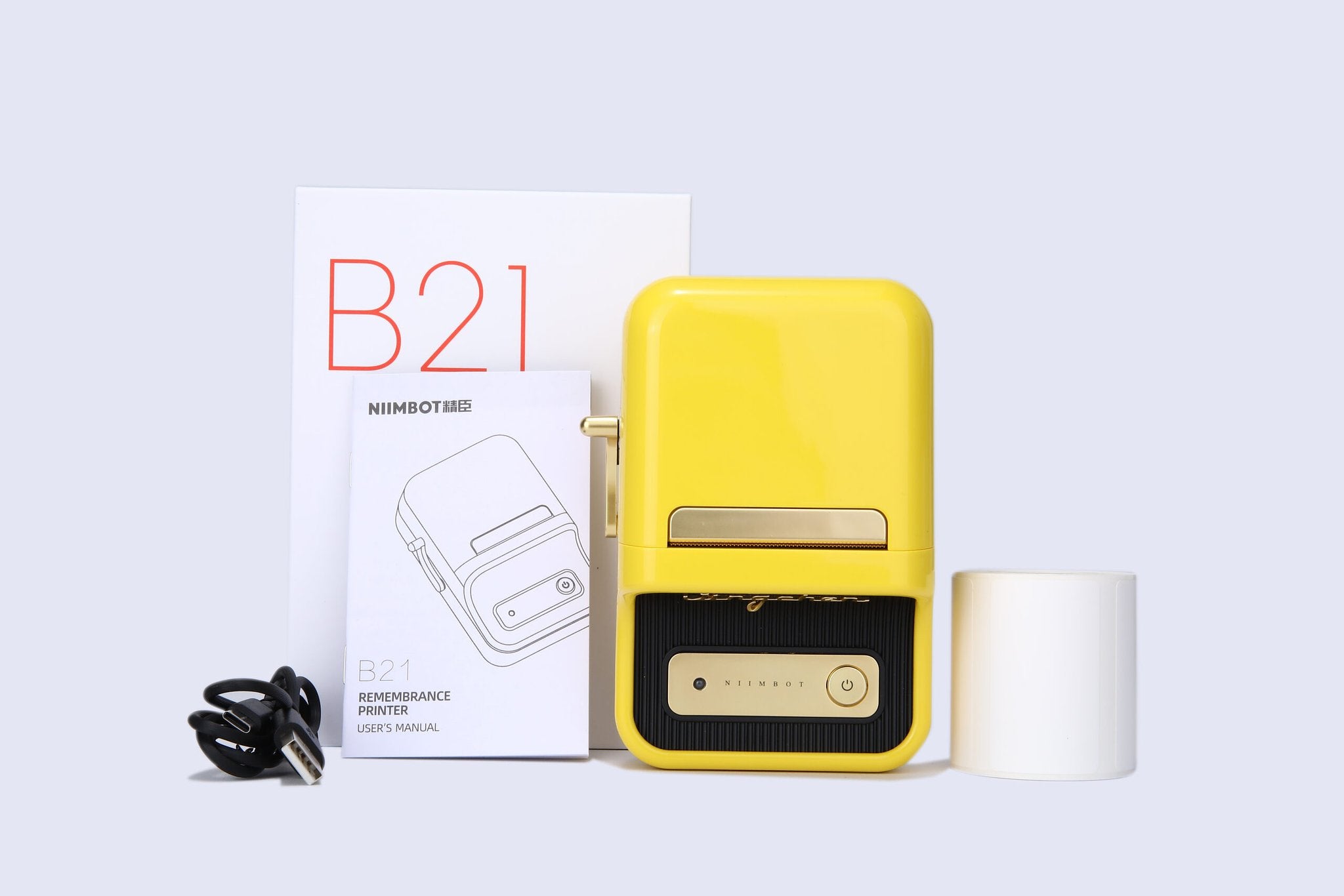 Niimbot - B21 Geel - Labelprinter