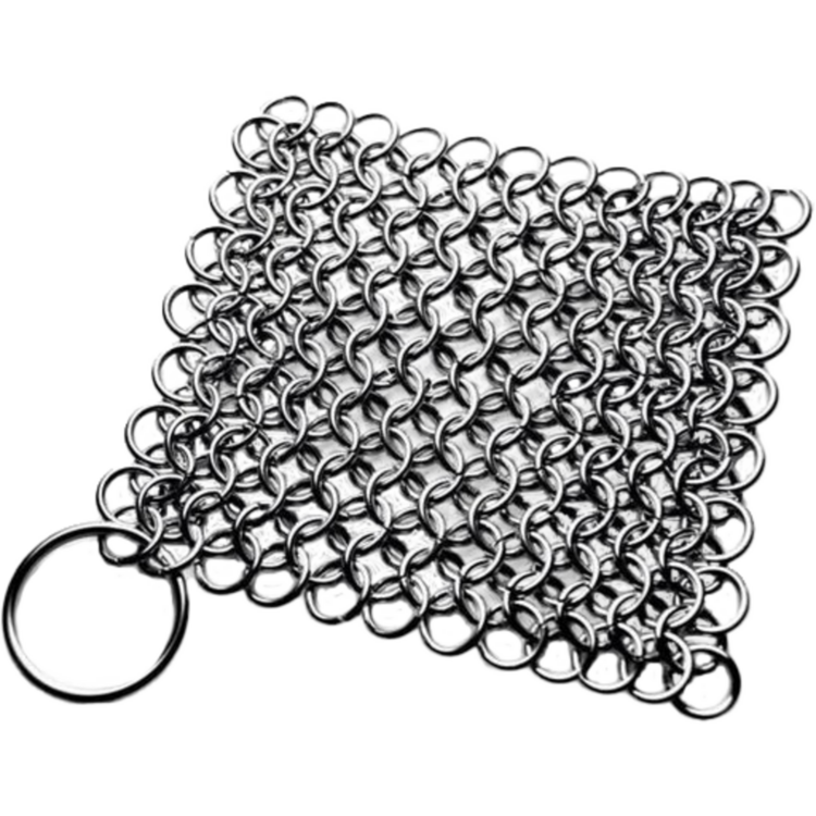 Skottsberg Scrub Mat Accessories 14 x 14 cm Stainless Steel